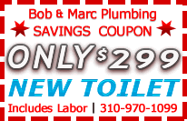 Torrance Plumber Toilet Install